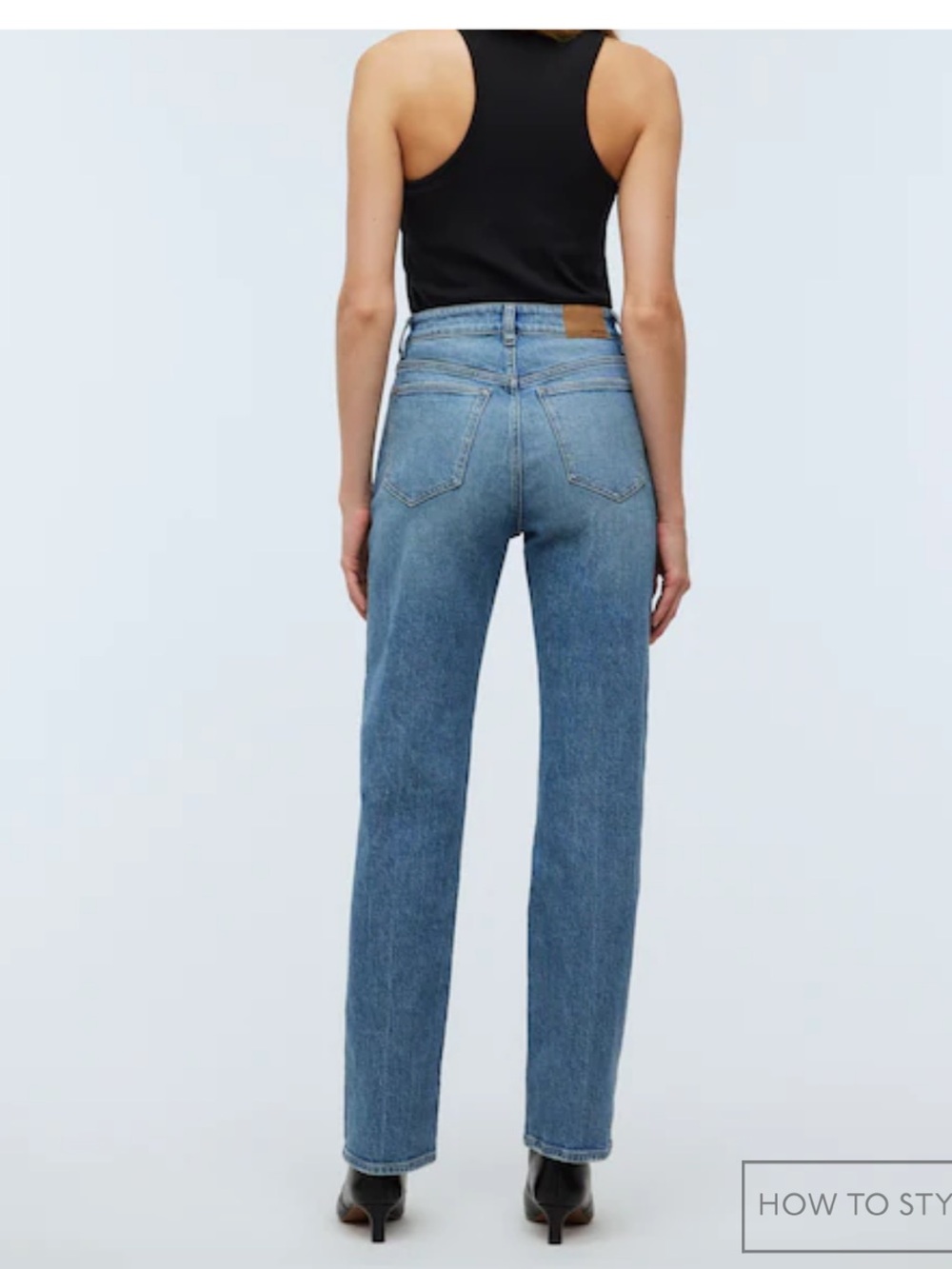 Madewell The 90’s Straight Jean - Picture 3 of 14